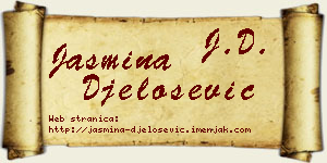 Jasmina Đelošević vizit kartica